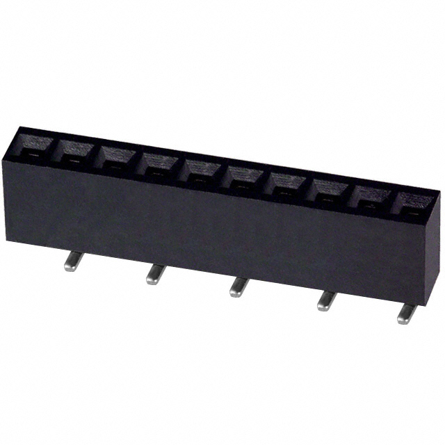 CONN HDR 10POS 0.1 TIN SMD