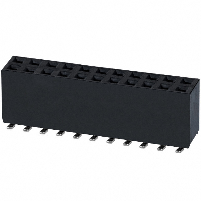 CONN HDR 22POS 0.1 TIN SMD