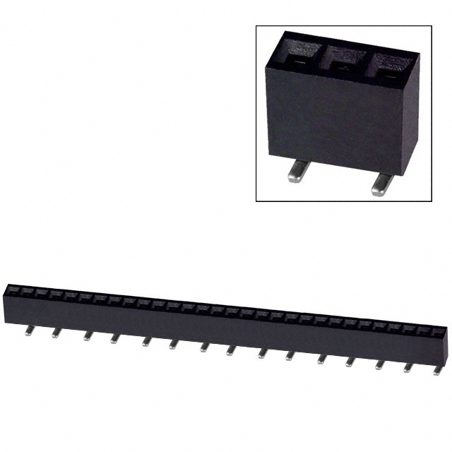CONN HDR 30POS 0.1 TIN SMD