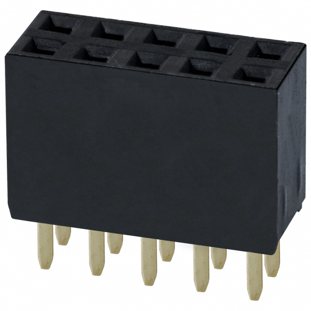 CONN HDR 10POS 0.1 GOLD PCB