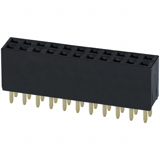 CONN HDR 22POS 0.1 GOLD PCB