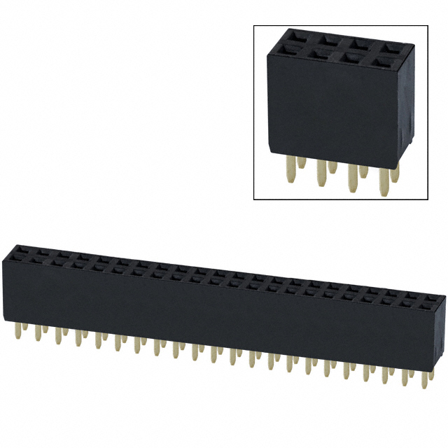 CONN HDR 44POS 0.1 GOLD PCB