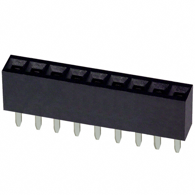 CONN HDR 9POS 0.1 TIN PCB