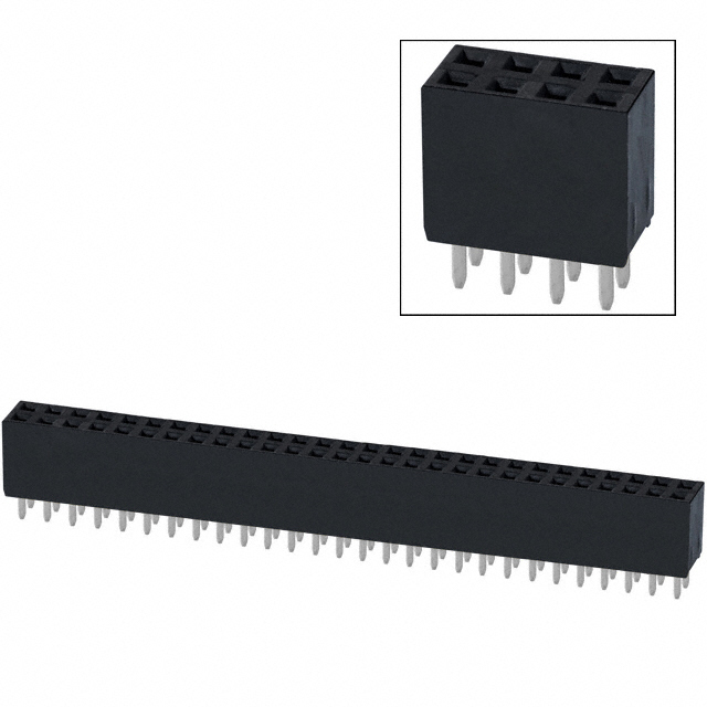 CONN HDR 56POS 0.1 TIN PCB