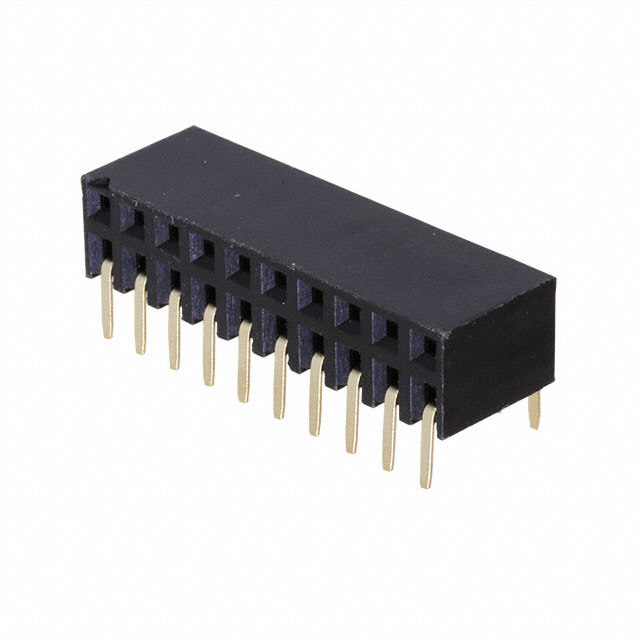 RECEPTACLE STRIP 20P 2.54MM PITC
