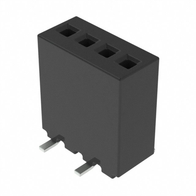 CONN RCPT 4POS 0.05 GOLD SMD