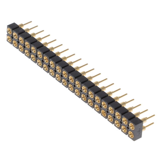 CONN RCPT 40POS 0.1 GOLD PCB