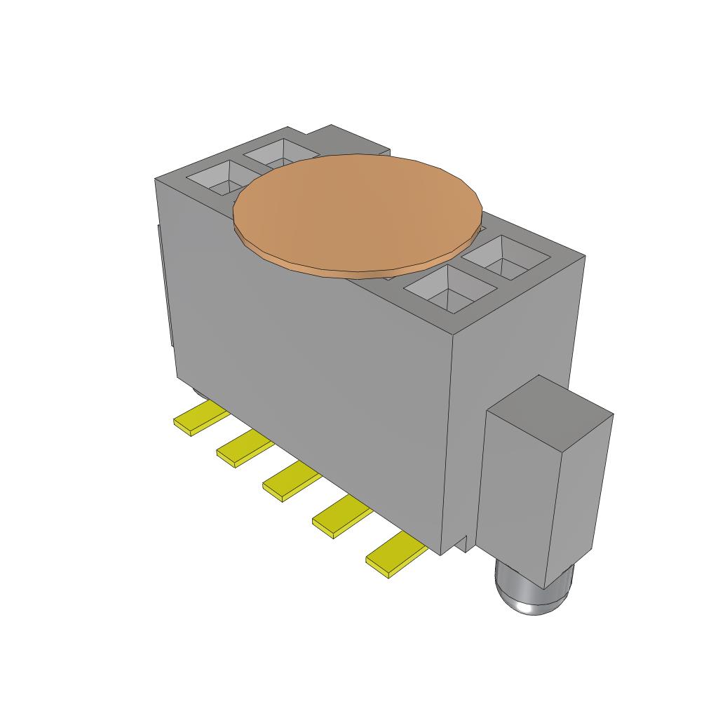 CONN RCPT 10POS 0.05 GOLD SMD