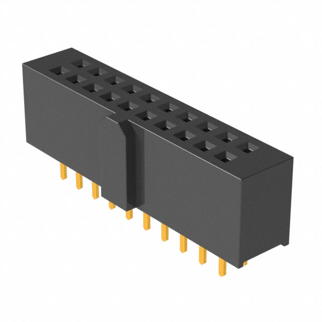 CONN HDR 20POS 0.1 GOLD PCB