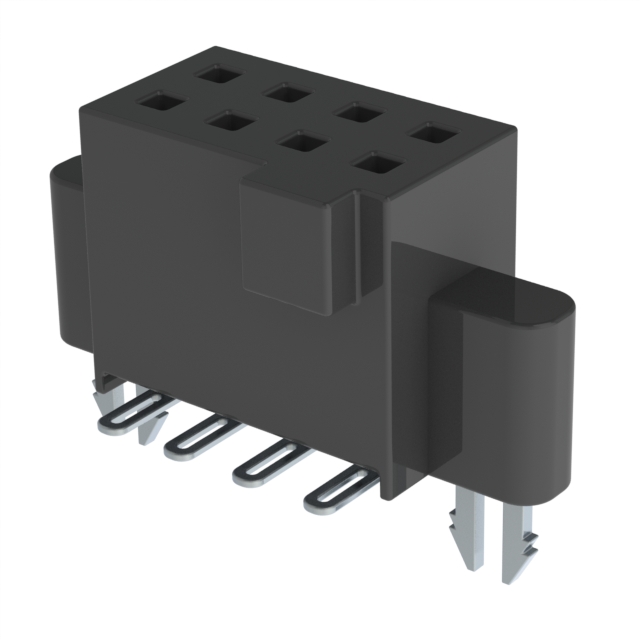 CONN RCPT 8POS 0.05 GOLD SMD