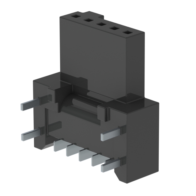 CONN RCPT 5POS 0.05 GOLD SMD R/A
