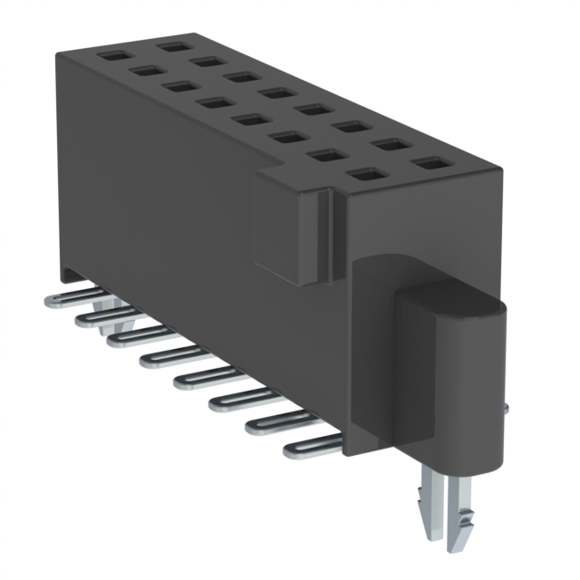 CONN RCPT 16POS 0.05 GOLD SMD