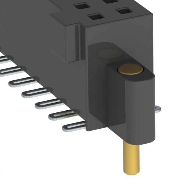 CONN RCPT 30POS 0.05 GOLD SMD