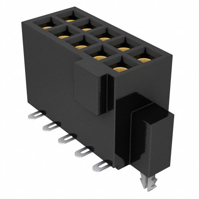 CONN RCPT 10POS 0.05 GOLD SMD