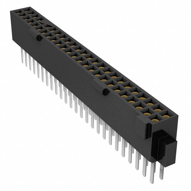 CONN RCPT 50POS 0.05 GOLD PCB