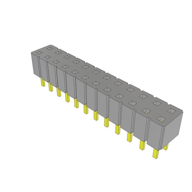 CONN RCPT 24POS 0.1 GOLD PCB