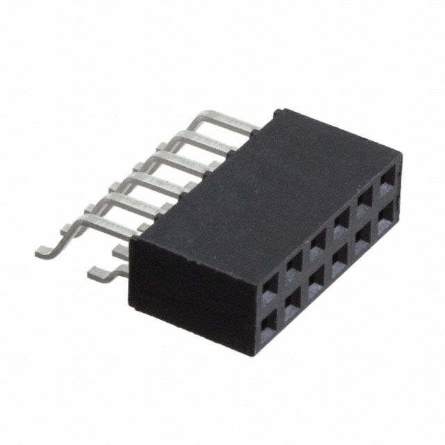 CONN RCPT 12POS 0.1 TIN SMD R/A