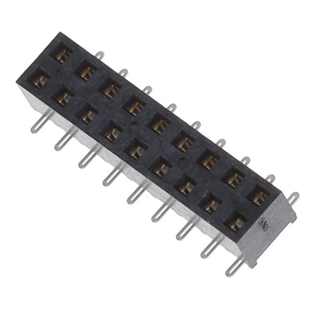 CONN RCPT 18POS 0.079 GOLD SMD