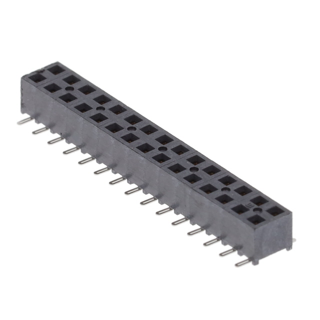 CONN RCPT 30POS 0.079 GOLD SMD