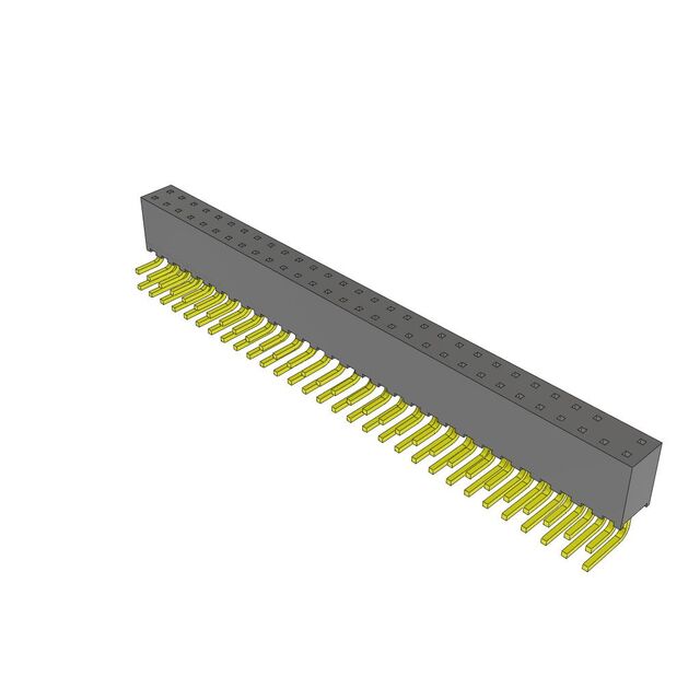 CONN RCPT 60P 0.079 GOLD PCB R/A