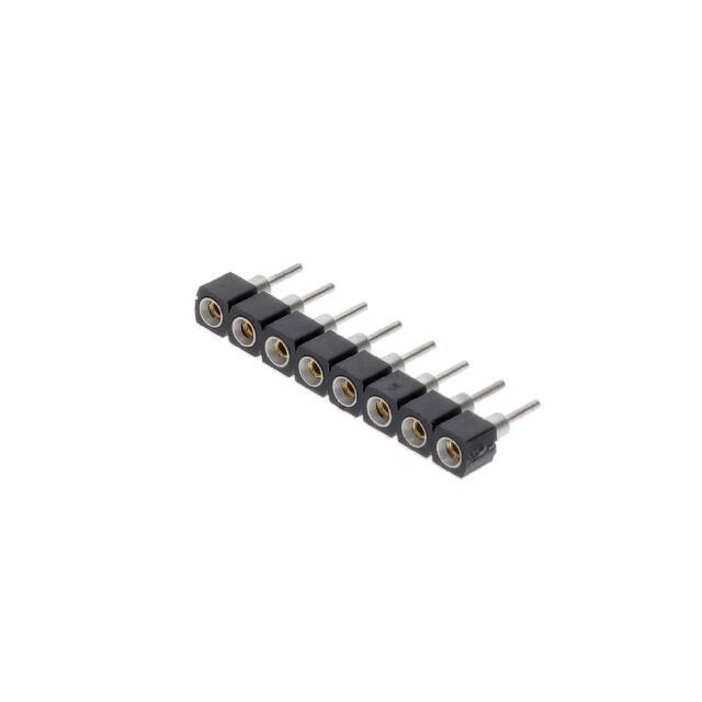 CONN RCPT 8POS 0.1 GOLD PCB