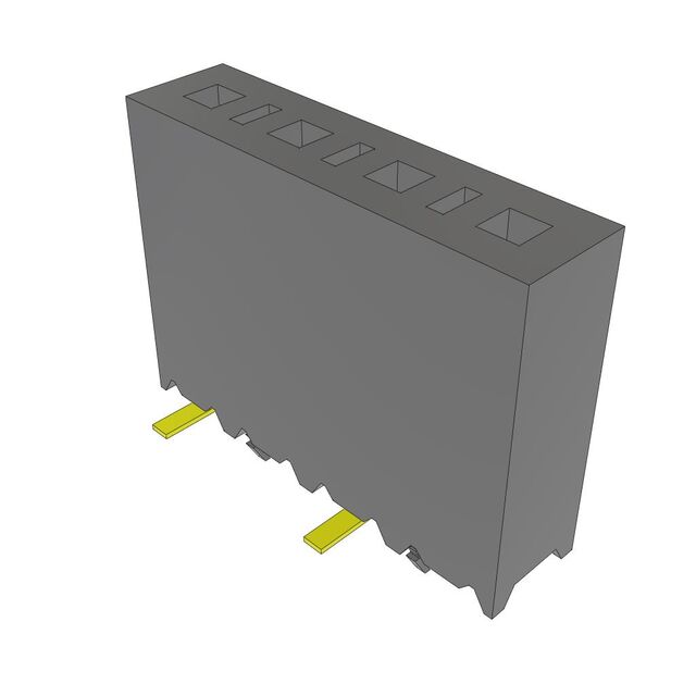 CONN RCPT 4POS 0.1 GOLD SMD