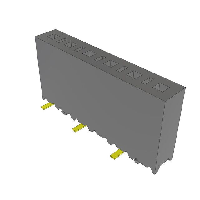 CONN RCPT 6POS 0.1 GOLD SMD