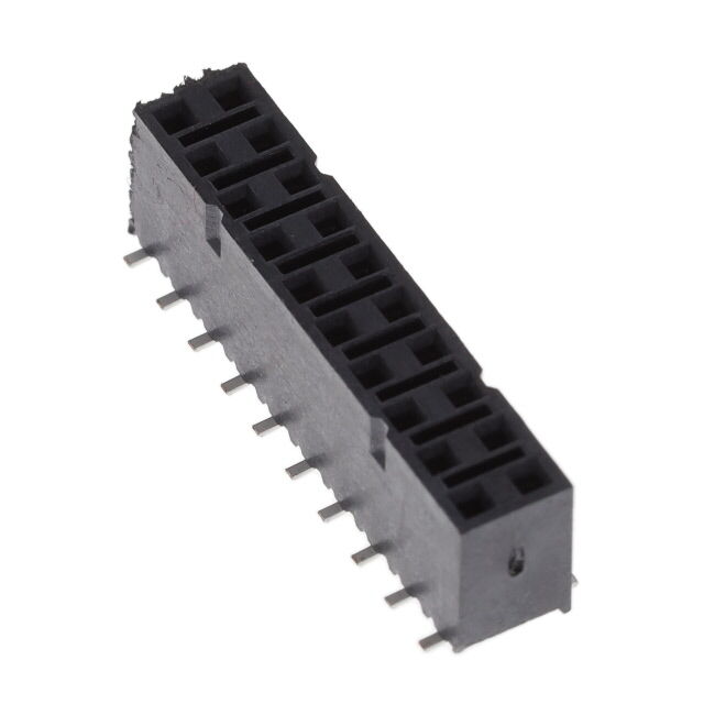 CONN RCPT 20POS 0.1 GOLD SMD