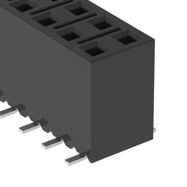 CONN RCPT 22POS 0.1 GOLD SMD