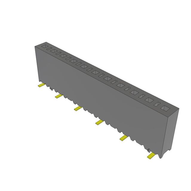CONN RCPT 11POS 0.1 GOLD SMD