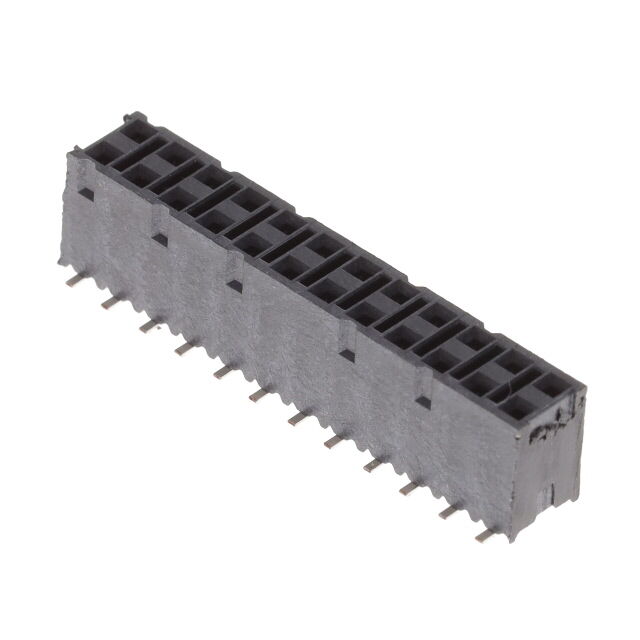 CONN RCPT 24POS 0.1 GOLD SMD