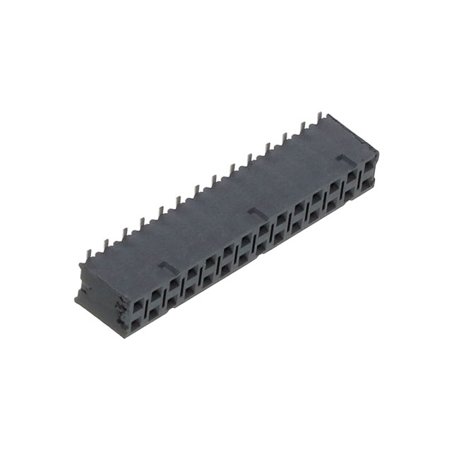 CONN RCPT 28POS 0.1 GOLD SMD