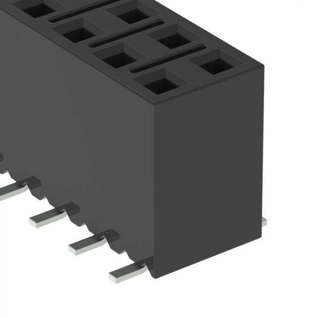 CONN RCPT 40POS 0.1 GOLD SMD