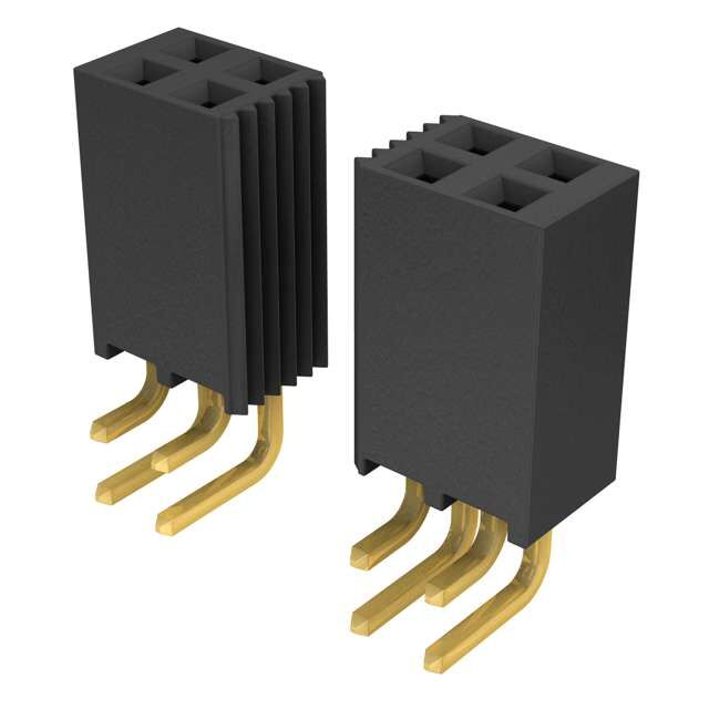 CONN RCPT 24POS 0.1 GOLD PCB R/A