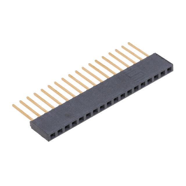 CONN RCPT 18POS 0.1 GOLD PCB