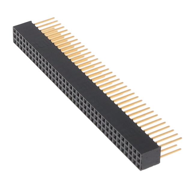 CONN RCPT 108POS 0.1 GOLD PCB