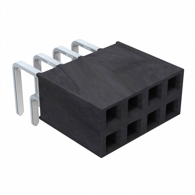 CONN RCPT .100" 8POS DUAL TIN