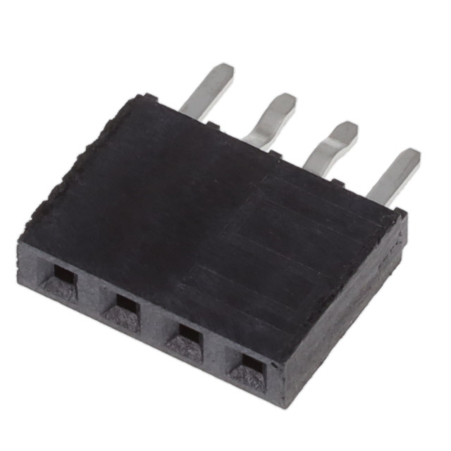 CONN RCPT 4POS 0.1 TIN PCB