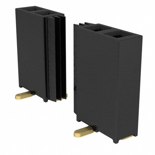 CONN RCPT 8POS 0.1 GOLD SMD