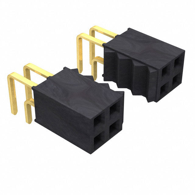 CONN RCPT 22POS 0.1 GOLD PCB R/A