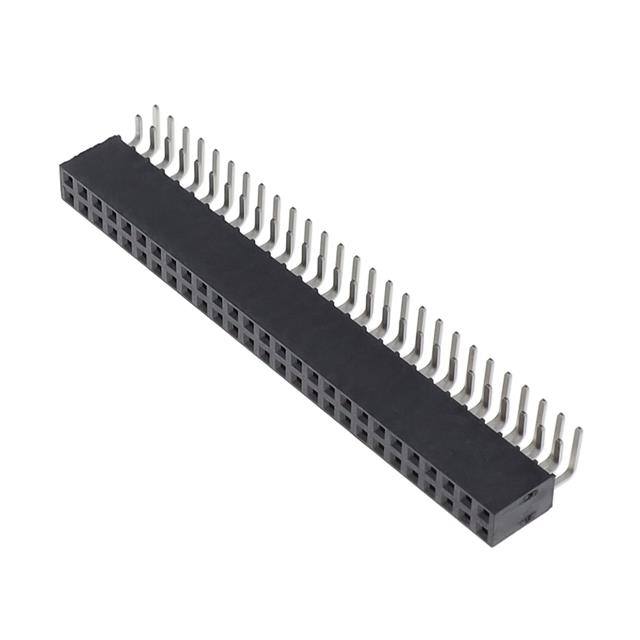 CONN RCPT 54POS 0.1 GOLD PCB R/A