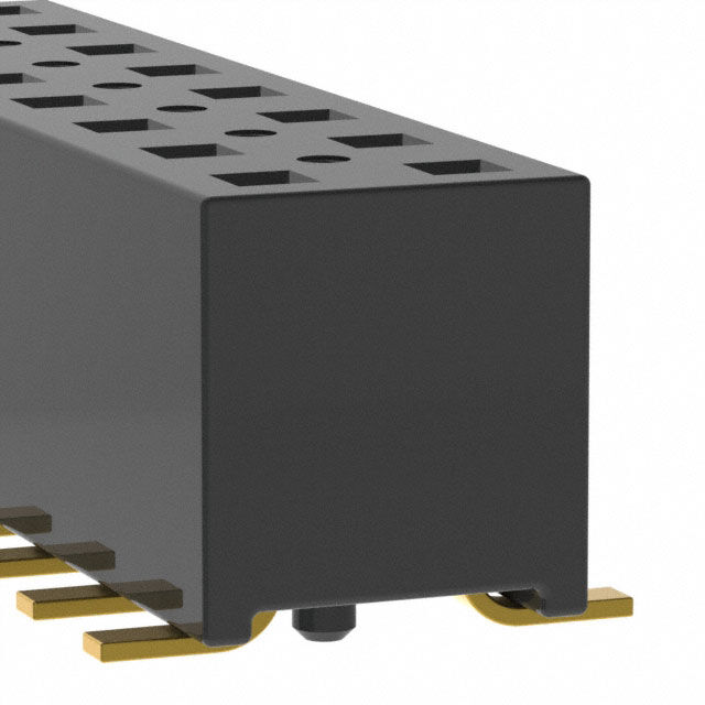 CONN RCPT 16POS 0.079 GOLD SMD