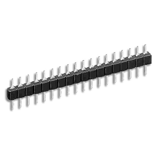 CONN HDR DIP FORK 22POS TIN