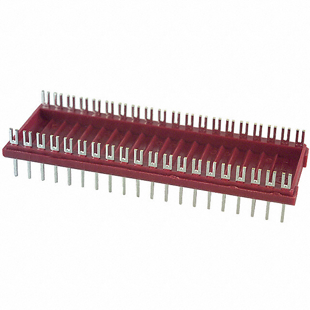 CONN HDR DIP FORK 40POS TIN