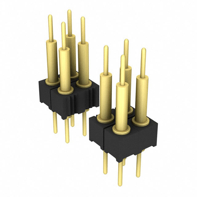 CONN HDR STRIP POST 64POS GOLD