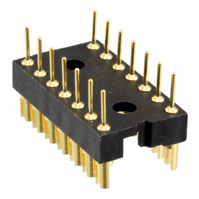 CONN HDR STRIP SLOT 14POS GOLD