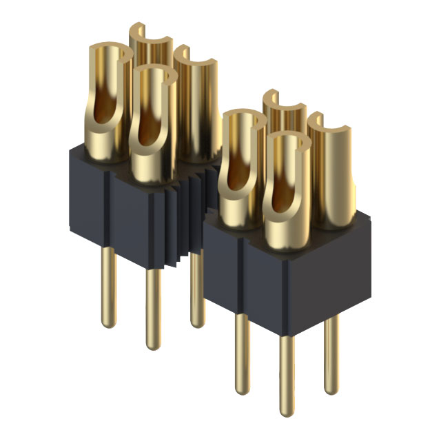 CONN HDR STRIP SOLDER 16POS GOLD