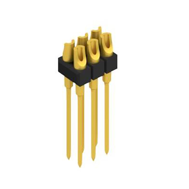 Wire wrap pin, square 0,635 mm