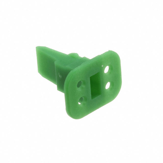 4P WEDGELOCK PLUG GREEN