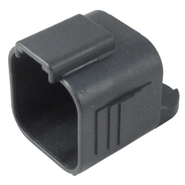 DUST CAP, 6P, PLG, BLK, DT